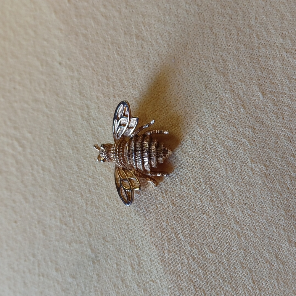 Honey bee brooch